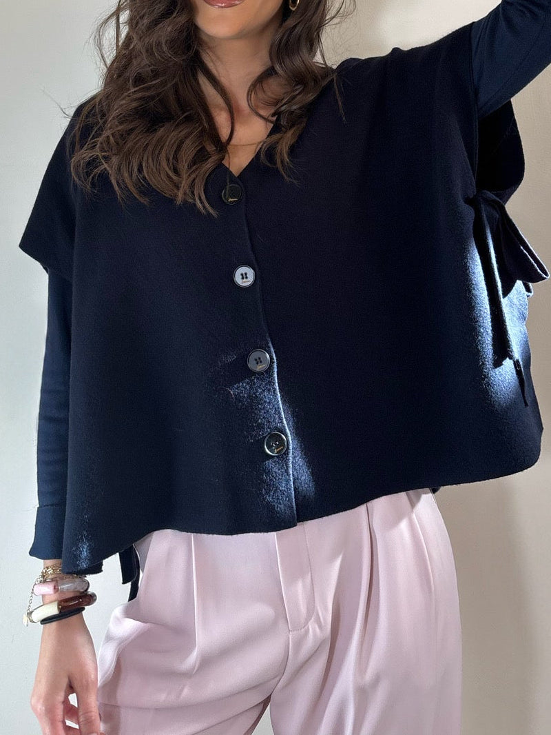 Gilet sans manches Théo - Bleu marine