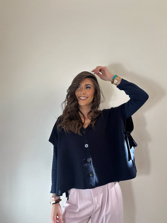 Gilet sans manches Théo - Bleu marine