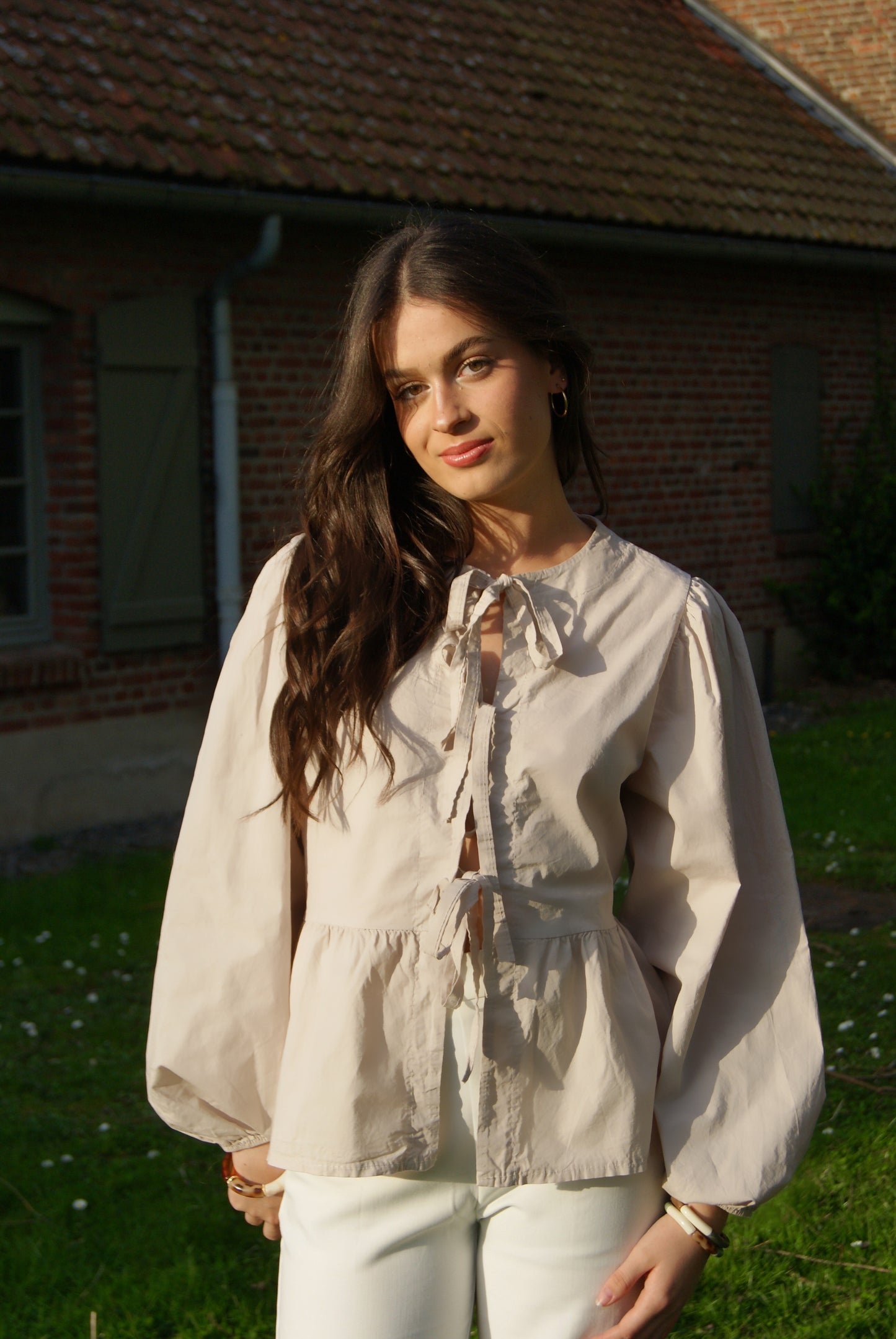 Blouse Azura - Crème