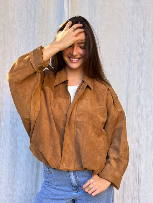 Veste Domitille -Camel