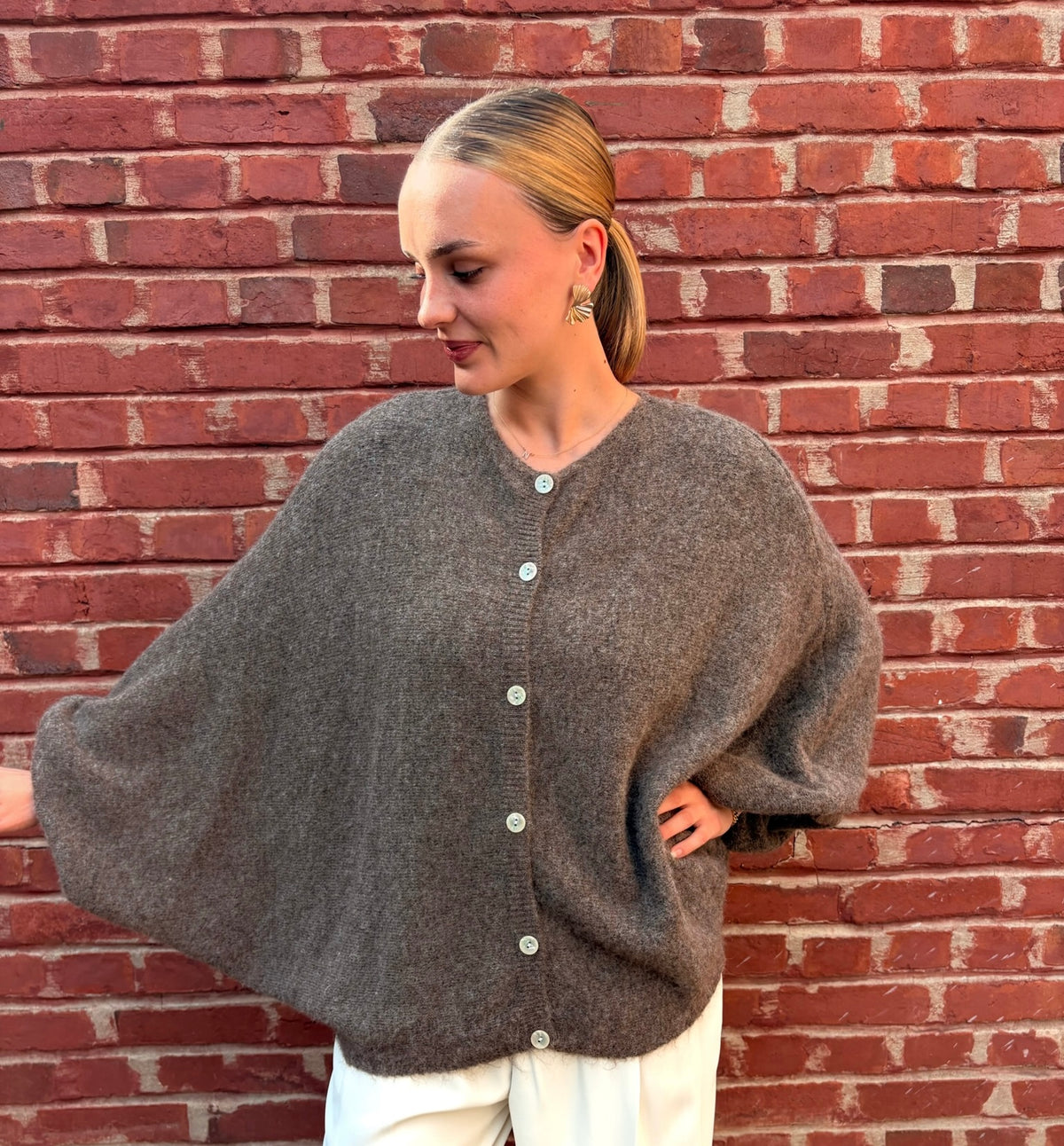 Pull Massimo - Taupe
