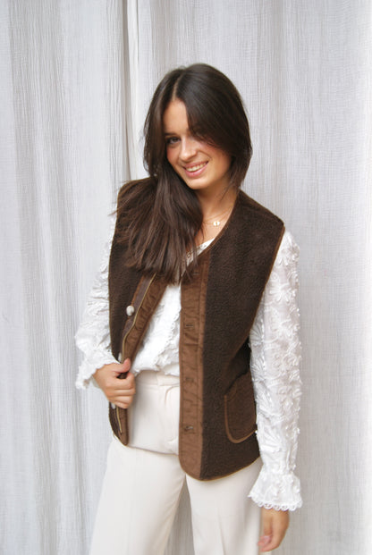 Gilet Solal - Marron