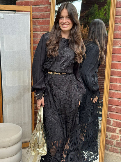 Robe Médusa - Noir