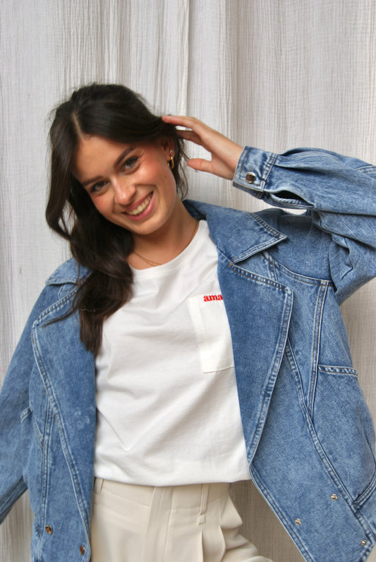 Veste en jean Adeline