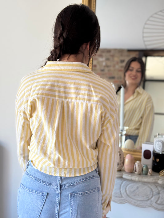 Chemise Élisabeth -Jaune