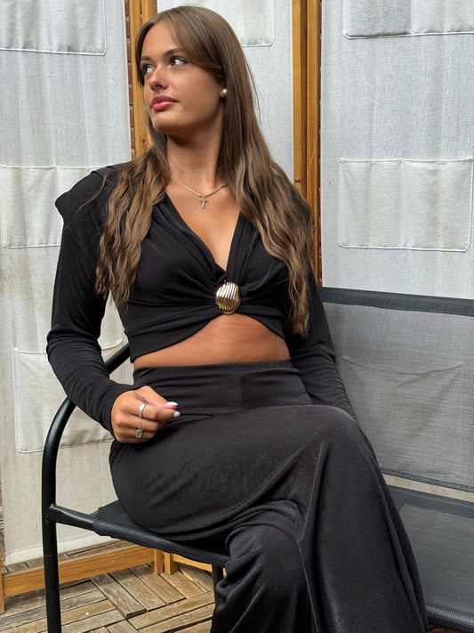 Haut Eline -Noir