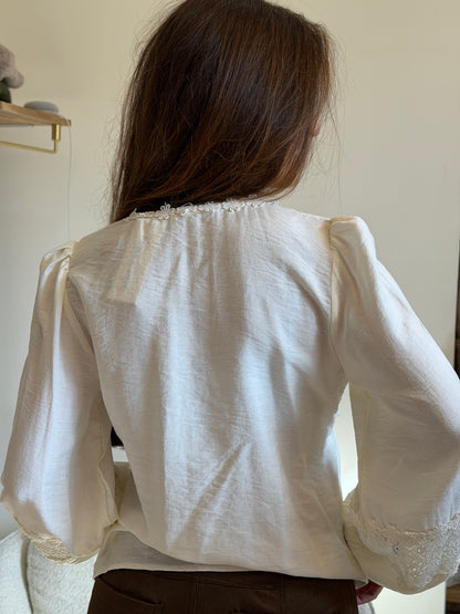 Blouse Amina -Écru