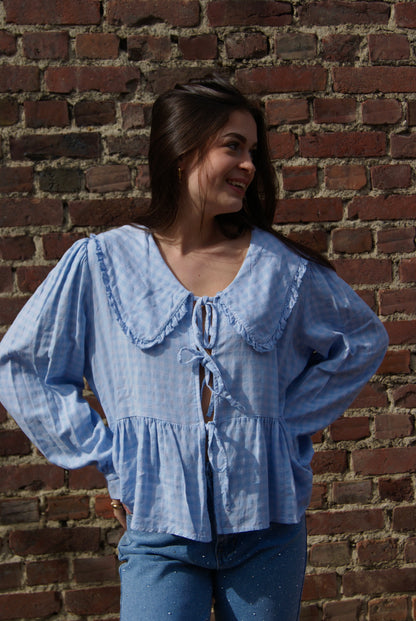 Blouse Ophélia - Bleu