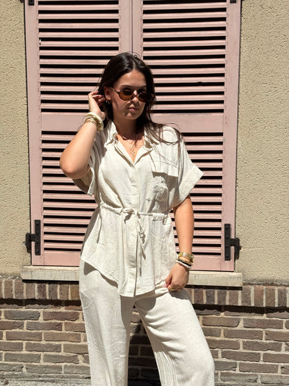 Chemise Hélène - Beige