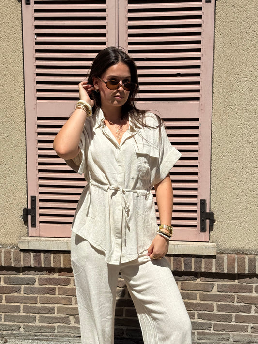 Chemise Hélène - Beige