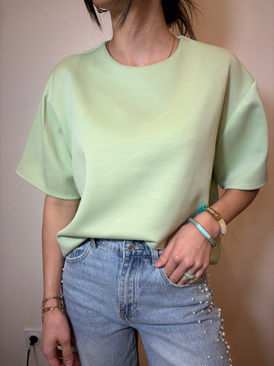 T-shirt Claudine -Vert