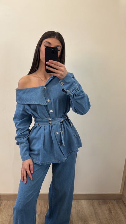 Veste Lisa bleu clair